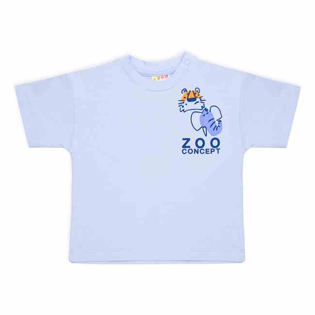 تی شرت سر شانه دگمه دار Zoo
