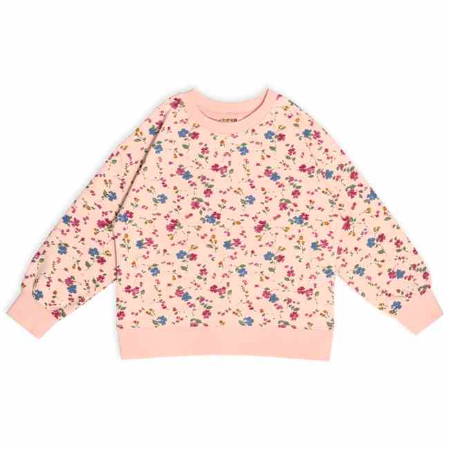 بلوز تمام چاپ گلهای شبدر 